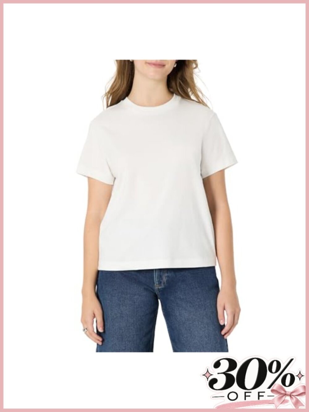 Women's Relaxed Fit Cotton Crewneck T-Shirt Short Sleeve Tee